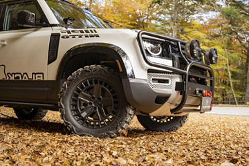 BLACK RHINO ALSTON 20インチ　ディフェンダー用　5本セット BLACK RHINO® ALSTON Wheels - Matte Black Rims